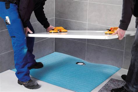 How To Fit A Shower Tray On A Concrete Floor