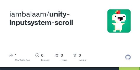 Unity Input System and ScrollView 的图像结果