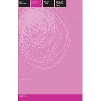 Buy Revenue Law Essentials (Scottish Law Essentials) Book Online at Low ...