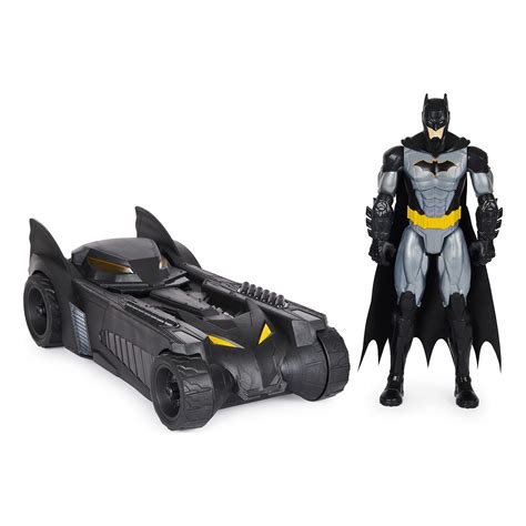 Buy DC Comics, Batman 12-inch Batman Action Figure and Batmobile ...