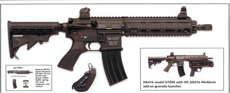 德国HK公司推出HK417式7.62毫米突击步枪(图)_新浪军事_新浪网