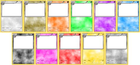 Pokemon Card Template Printable