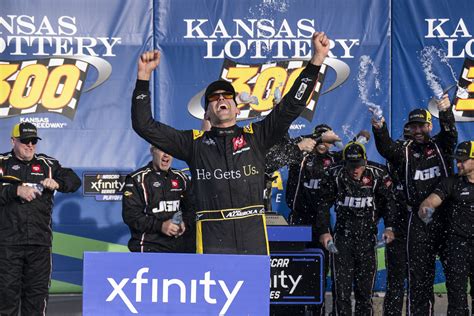 Kansas Lottery 300: Who won the NASCAR Xfinity Series race today? Full results from Kansas ...