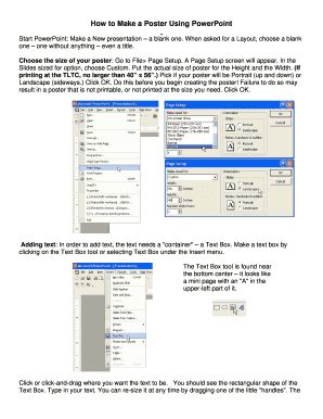 Image result for How to Create Poster Using PowerPoint