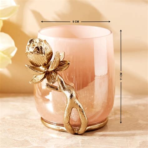 Buy Eternity Vivere Glass Lotus Votive Holder from Home Centre at just ...