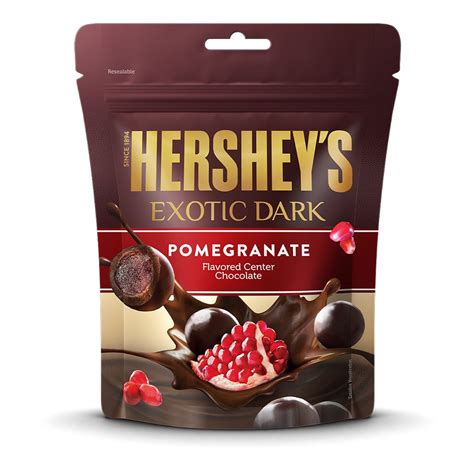Hershey's Exotic Dark Chocolate @Best Prices - Pomegranate Flavor