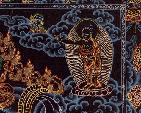 Wheel of Life Buddhist Thangka Bhavachakra Painting for - Etsy