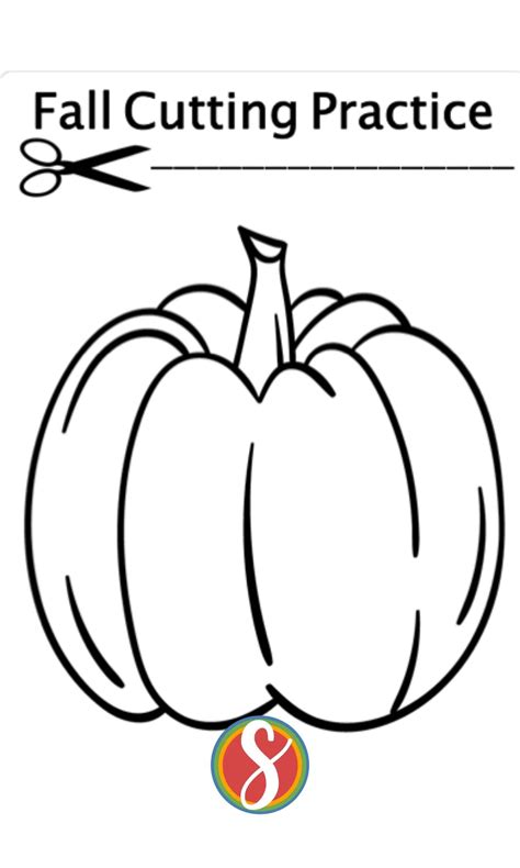 Free Simple Fall Coloring Pages For Kids — Stevie Doodles