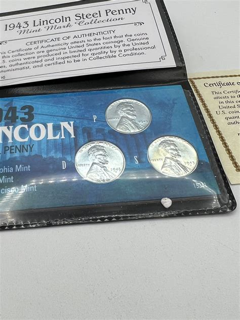 1943 Lincoln Steel Penny - Sunrise Estate Services Ltd