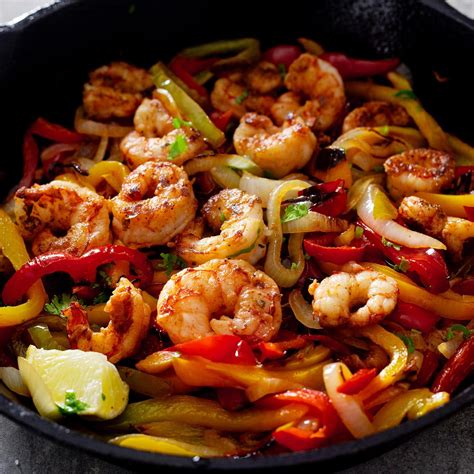 Fajitas De Camaron Receta Fajitas De Camarones