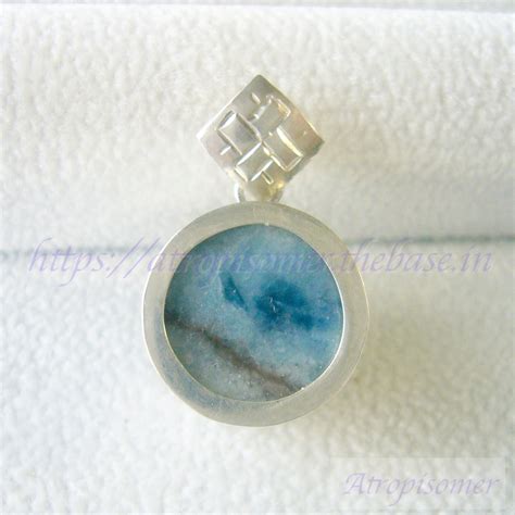 SILVER950糸魚川コン沢（入コン沢）翡翠円柱コイン風ペンダントトップ | handcraft jewelry studio ...