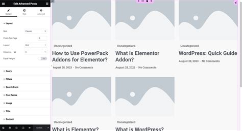 Image result for Using Elementor Multiple Posts