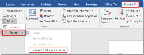 Image result for Microsoft Word Convert Text Box to Text