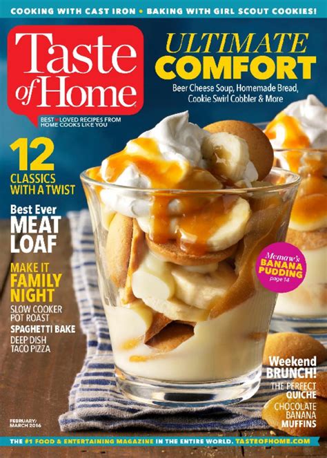 Taste of Home | Easy, Delicious Recipes - DiscountMags.com