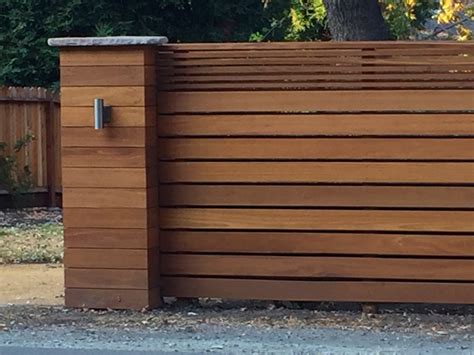 Modern Wooden Fence Design at Charlotte Rhonda blog