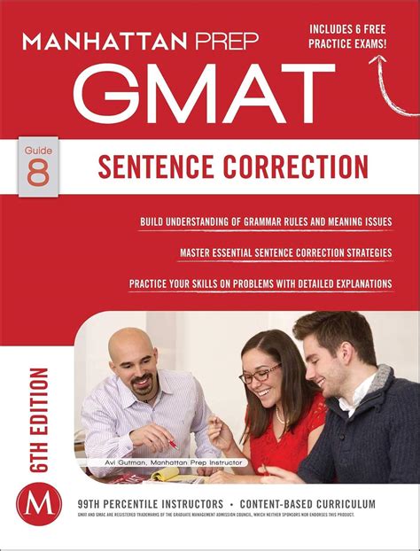 Buy Gmat Sentence Correction (Manhattan Prep Gmat Strategy Guides) Book ...