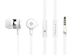 Robotek R1 White Color Earphones | In Ear Headphones Compatible With ...
