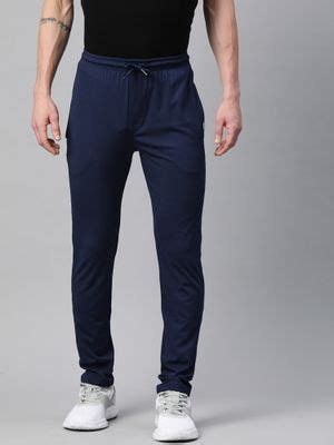 Buy TOM BURG Men Navy Blue Regular Fit Track Pant Online