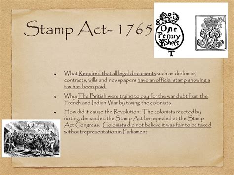 Stamp Act Document