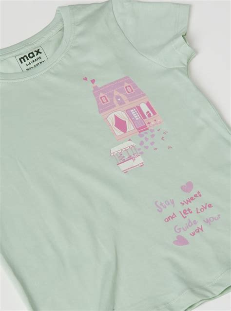 Buy Girls Printed T-shirt Online at just Rs. 169.0 - 1000015993013 ...