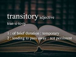 Image result for Transitory