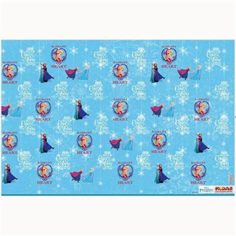 Party Propz FROZEN BIRTHDAY DECORATION/ WRAPPING PAPER(SET OF 10 ...