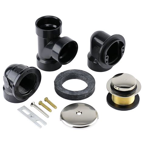 LASCO 03-4943 Bathtub Waste and Overflow Parts, Includes ABS Threaded ...