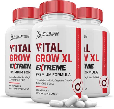 Amazon.com: (2 Pack) Vital Grow XL Gummies - Official Formula - Vial ...