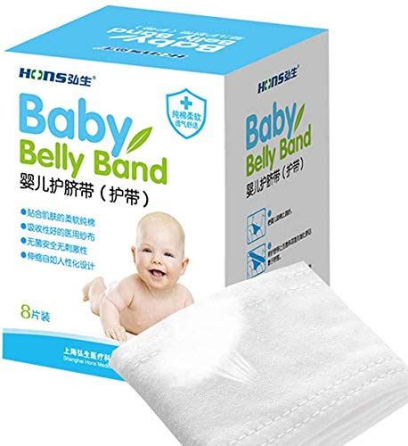 Topwon Cotton Newborn Umbilical Cord Belly Band to Protect Baby Abdomen ...
