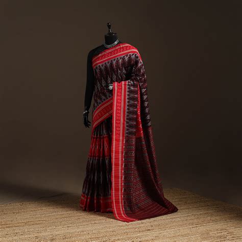 Ikat Handloom Cotton Sambalpuri Saree