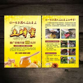 蜂蜜产品手册|平面|宣传品|横竖两笔 - 原创作品 - 站酷 (ZCOOL)