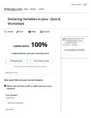 Image result for Java Variables Quiz Codecademy