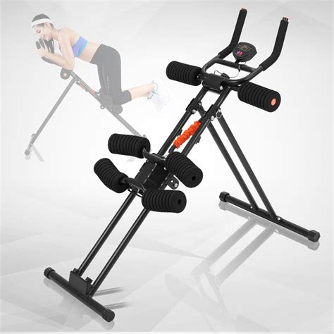 Folding Abdominal Exercise Machine