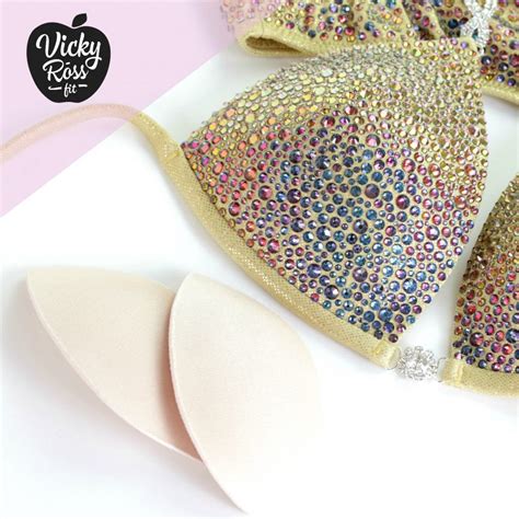 Beige Push Up Bra Inserts | Push Up Pads - Vicky Ross Fit