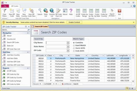 Image result for Database Access 2007