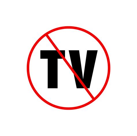 No Tv Sign