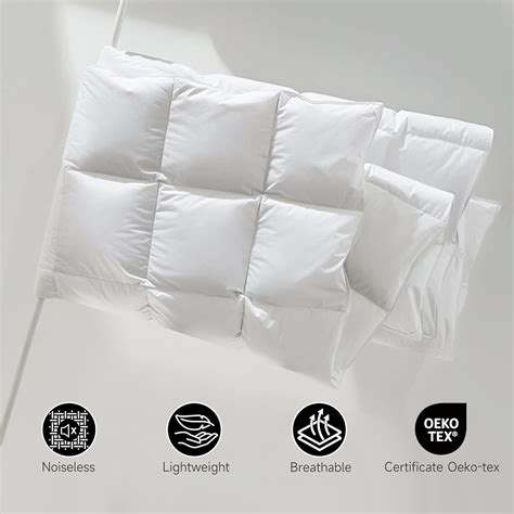 FEATHER COMFORTER | 50% Goose Down & 50% Feather Warm Duvet ...