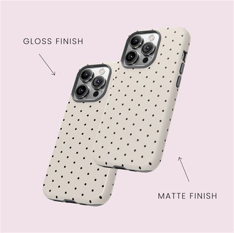 Charming Polka Dot Phone Case for iPhone 15 14 13 12 11 X XR 8pro Max ...