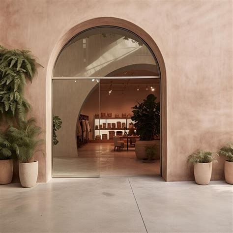 A beige walls interior | Premium AI-generated image