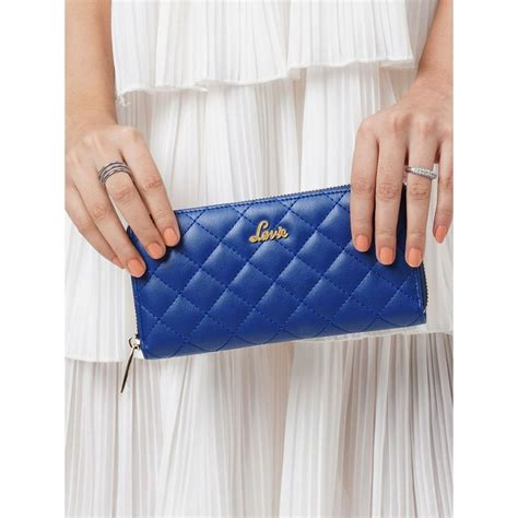 Buy Lavie Quilt Eden women's zip around wallet (Royal Blue) (L) Online