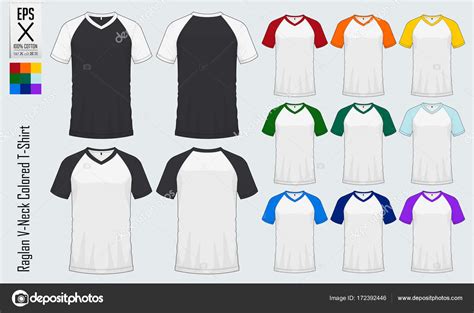 Colored T Shirt Template