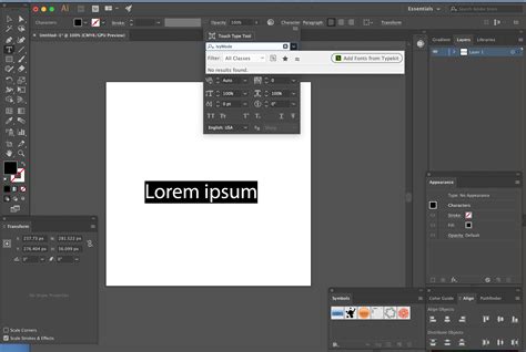 Image result for Illustrator Font Tutorial