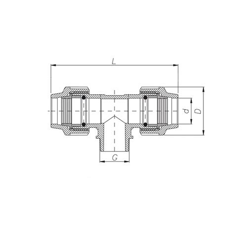 Teu, Unidelta, Polietilena, 25 x 3/4 x 25 mm, Negru/albastru - eMAG.ro