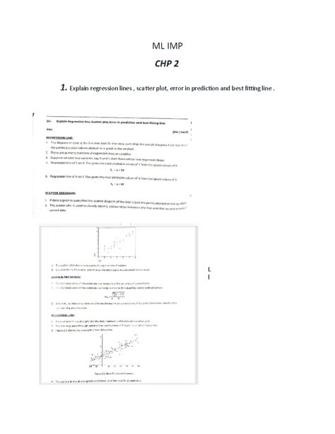 MACHINE LEARNING IMP NOTES FOR SEM EXAMS (ML IMP) - Studocu