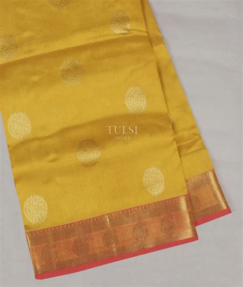 Buy Yellow Silk Cotton Saree T584721