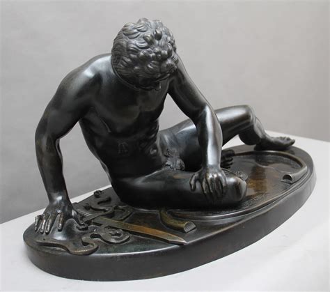 19th Century Bronze Figure Of "The Dying Gaul"