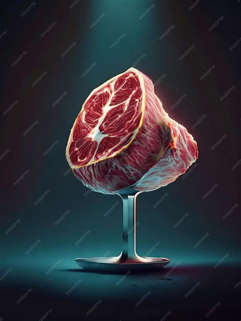 Premium AI Image | bone marrow bones display abstract texture