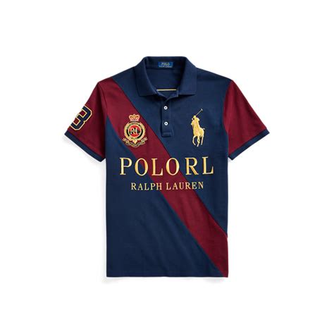 Custom Slim Fit Mesh Polo for Men | Ralph Lauren® IN