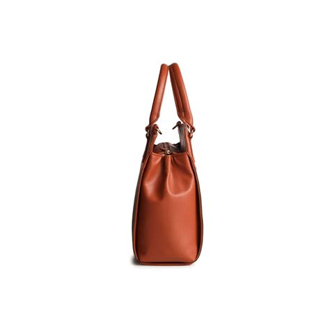 Buy Gauge Machine Grandeur Tan Hand Bag Online