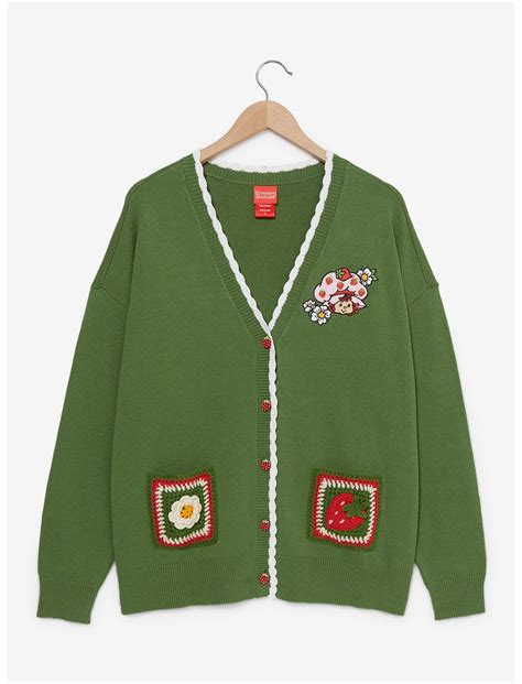 Strawberry Shortcake Icons Women's Plus Size Cardigan - BoxLunch ...
